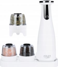Młynek do przypraw Adler na USB 3w1 Biały (AD 4449W)