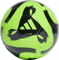 Adidas Piłka nożna Teamwear Tiro Club HZ4167 rozmiar №4 Zielono-czarna