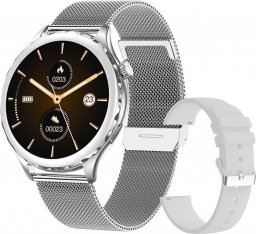 Smartwatch Rubicon Smartwatch Damski Rubicon Rncf02 - Wykonywanie Połączeń, Dodatkowy Pasek (Sr048A)