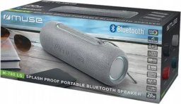 Głośnik LG Muse | M-780 | Speaker Splash Proof | Odporny na wodę | Bluetooth | Srebrny | Bezprzewodowe połączenie