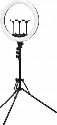 Lampa pierścieniowa Activeshop GLOW lampa pierścieniowa ring 18" bsc ze statywem 45W