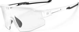 RockBros Okulary rowerowe Rockbros 10172 fotochromowe UV400 - białe