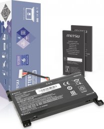 Bateria Mitsu Bateria FM08 TPN-Q195 do HP Omen 17-AN 12 PIN