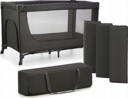 KinderKraft Łóżeczko turystyczne JOY LIGHT GREY