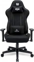 Fotel IMBA Seat Fotel gamingowy IMBA Hunter materiałowy czarny