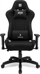 Fotel IMBA Seat Fotel gamingowy IMBA DRUID materiałowy czarny