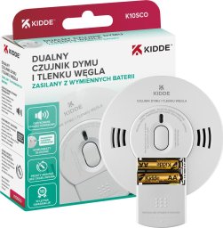 Kidde Czujnik czadu i dymu 2w1 (K10SCO)