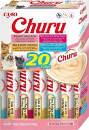 Inaba Foods INABA CHURU Warianty owoce morza -przysmak dla kota 20x14 g