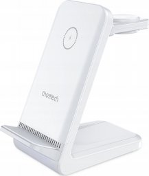 Ładowarka Choetech Stacja ładująca indukcyjna 3w1 Choetech T608 15W - biała