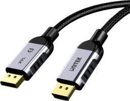 Kabel Unitek DisplayPort - DisplayPort 2m czarny (C1626GY01-2M)