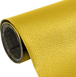Heckermann Samoprzylepna łata skórzana 50x137cm Żółta