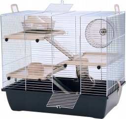 Inter Zoo "INTER-ZOO Pinky 3 zinc czarna 500x330x455