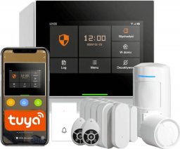 Spreest System alarmowy bezprzewodowy alarm 4G LTE GSM WiFi Tuya APLIKACJA SMART