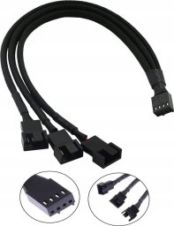 1stCOOL 1stCOOL redukce pro ventilátory 1x 4pin PWM na 3x 4pin PWM