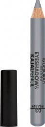 Deborah Deborah, Deborah, Blending, Eyeshadow & Kajal Eyeliner 2-In-1, 3, Silver, 2 g For Women