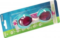 KIK BESTWAY 21002 Okulary dziecięce do pływania różowe 3+
