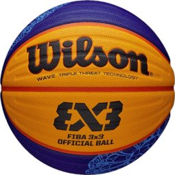 Wilson Piłka do koszykówki 3x3 FIBA 2024 Paris Olympic r. 6 (WZ1011502XB)
