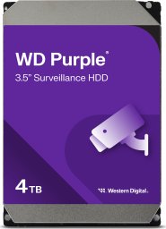 Dysk serwerowy WD Purple 4TB 3.5'' SATA III (6 Gb/s) (WD40PURZ)