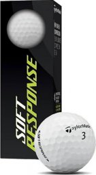 Taylor Made morele Piłki golfowe TAYLOR MADE Soft Response, 3 szt. (białe)