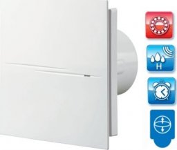Vents VENTS Silent bathroom fan, 100TH humidity sensor |