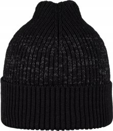 Buff Merino Active Hat Beanie - Black hat One size