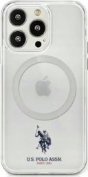 U.S. Polo US Polo Assn MagSafe Collection - Etui iPhone 15 (przezroczysty)