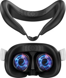 JYS Osłona Silikonowa Ochrona Nasadka Case Do Gogli Okularów Vr Meta Quest 3 / Mq15