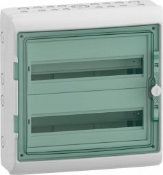 SCHNEIDERE Rozdzielnica hermetyczna Schneider Mureva / d. Kaedra 2x18 IP65 UV MRV-2-18-NT-T 13434 natynkowa drzwi transparentne