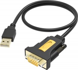 Kabel USB Vision Professional installationstauglicher Adapter USB-A zu Serial RS-232 - 30 JAHRE GARANTIE - funktioniert mit Mac und PC - im Standard-COM-Port installiert - 480 Mbit/s - Spannung bis 5 V - unterstutzt alle Datensignale - USB-A 2.0 (M) zu 9-