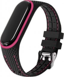 Braders Pasek Lifestyle Braders do Xiaomi Mi Band 5 / 6 czarno-różowy