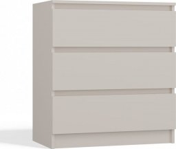 Topeshop Komoda z szufladami, Malwa, 70x40x75 cm, kaszmir
