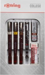 Rotring ROTRING isograph College Set - zestaw 3 0,25 / 0,35 / 0,5