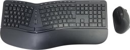 Klawiatura + mysz Conceptronic CONCEPTRONIC Klawiatura bezprzewodowa+mysz ergo Układ portugalski sw