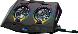 Podstawka chłodząca Conceptronic CONCEPTRONIC 2-Fan Cooling Pad (17.0")/ Ergonomisch Gaming