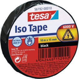 Tesa Taśma izolacyjna 10m 15mm czarny
