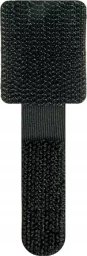 Schwaiger Klejenie na rzep 90x12x2mm czarny 10 sztuk