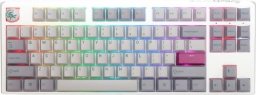 Klawiatura Ducky Ducky One 3 Mist Grey TKL Gaming Keyboard, RGB LED - MX-Silent-Red (US)