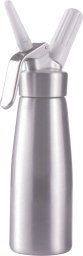  Art SATURATOR DO BITEJ ŚMIETANY- QUICK CREAM WHIPPER KA-01 A SREBRNY 0,5 LITRA NA NABOJE N2O