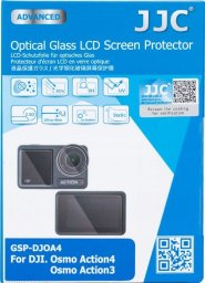 Osłona na obiektyw JJC Szkło Osłona Na Obiektyw + 2x Ekran Lcd Do Kamery Dji Osmo Action 3 / 4 / Gsp-djoa4