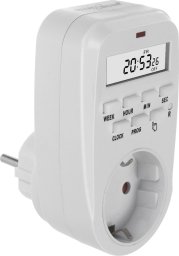 GreenBlue Włącznik czasowy - timer cyfrowy GreenBlue, max. obciążenie 16A, IP20, GB362 F