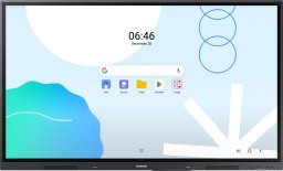 System interaktywny Samsung Monitor interaktywny WA65D 65 cali Dotykowy 16h/7 400(cd/m2) 3840x2160 (UHD) Android 13 3xHDMI 5xUSB 1xRJ45 WiFi/BT 3 lata On-Site (LH65WADWLGCXEN)
