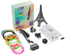 Długopis 3D 3Doodler Flow Essentials zestaw długopis 3D+ szpule