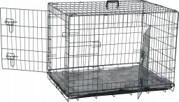 Zolux ZOLUX NOMAD 2w1 M - kennelowa klatka z dywanikiem - dla psa 76x53x59cm