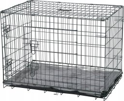 Zolux ZOLUX NOMAD 2w1 XL - kennelowa klatka z dywanikiem - dla psa 107x71x77cm