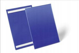 Durable Kieszeń magazynowa samoprzylepna A4 DURABLE 179707 niebieska 50szt