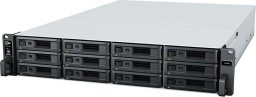 Serwer plików Synology SA6400 - NAS-Server - 12 gniazd - Rack - do zabudowy - RAID RAID 0, 1, 5, 6, 10, JBOD, RAID F1 - RAM 32 GB - Gigabit Ethernet / 10 Gigabit Ethernet - iSCSI Support - 2U