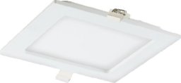 Orno AKMAN LED 18W, oprawa typu downlight, podtynkowa, kwadratowa, 1500lm, 3000K, biała, wbudowany zasilacz LED