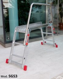 Faraone SKŁADANA PLATFORMA ROBOCZA  Z PORĘCZĄ SGS3 (1 SZT)