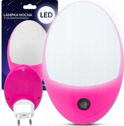 Heckermann Lampka Nocna Led Heckermann 58 Różowa