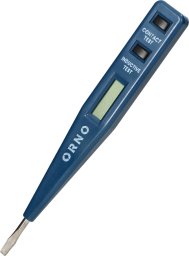 Orno Elektroniczny próbnik napięcia 5w1, test obecności, pomiar, indukcja, ciągłość, polaryzacja DC, niebieski